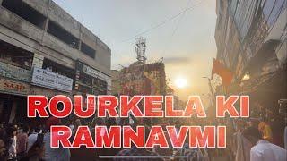 Rourkela ki Ramnavmi  2023  daily market Rourkela  Biki purty