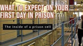 The inside of a prison cell. What to expect on your first day. HMP Prison.