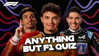 Im Gonna Be Much Better At This Than The F1 Stuff   The Anything But F1 Quiz  Episode One