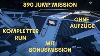 Star Citizen - 890 Jump Mission kompletter Run