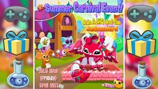 OVER Epic summer carnival event with AJHQ Prizes games more