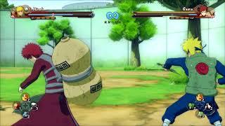 Naruto Shippuden Ultimate Ninja Storm 4 Minato Namikaze VS Gaara