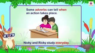 The Adverbs  English Grammar & Composition Grade 4  Periwinkle