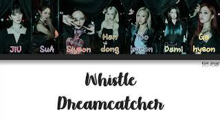 Dreamcatcher 드림캐쳐 – Whistle Lyrics HanRomEngCOLOR CODED