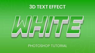 Level up Your Design Skills with Mind-Blowing 3D Text in Adobe Photoshop  Photoshop Tutorial