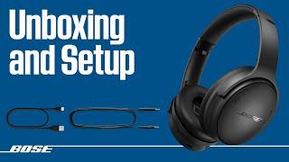 Bose QuietComfort Headphones – Unboxing and Setup