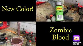 Testing Out a New Colorant Lureworks Zombie Blood