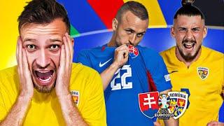 ROMANIA vs SLOVACIA 1-1 EURO 2024 - IMPREUNA SPRE O CALIFICARE ISTORICA LIVE REACTIE