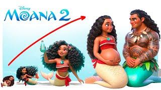 Moana 2 The Mermaid Growing up Journey Begins  Cartoon Wow