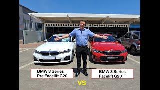 The New 2023 BMW 3 Series G20 Facelift Lci vs G20 Pre Facelift