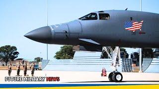 US B-1B Bomber Aircraft Deployed to Nuclear Bomb Russia