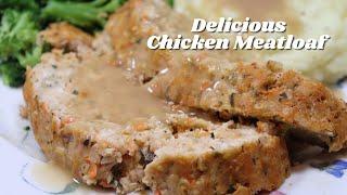 Easy Chicken Meatloaf  Ground Chicken Meatloaf Recipe  MOLCS Easy Recipes