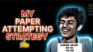 My Paper Attempting Strategy  for NEET ‼️710720 