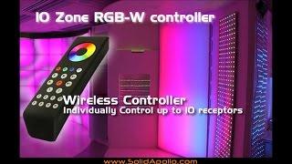 10 Zone LED RGB-W Controller