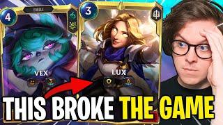 THIS IS THE BEST NEW DECK IN THE GAME Lux & Vex Spirit Boosting - Legends of Runeterra