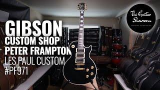 Gibson Custom Shop Peter Frampton Les Paul Custom at The Guitar Showroom UK