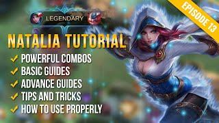 NATALIA Tutorial & Guide 2022 English Skills Combo Tips & Tricks  Mobile Legends  ML