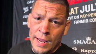 Nate Diaz UNFILTERED on BEEF with Jorge Masvidal Canelo GIVING HIM TIPS & Jake Paul vs Mike Perry