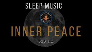 Inner Peace Sleep Music - Black Screen  528 Hz  Dark Screen  Sleep Aid  8 hour