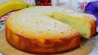 Ive never eaten anything tastier Famous quick cake with semolina and banana no flour