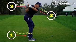 Start Your Downswing Like This For Max Hand and Arm Speed Like Bryson...