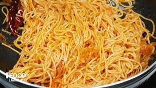 හායි හූයි ගාලා කන්න සුපිරි නූඩ්ල්ස් එකක් - Chilli Garlic Noodles Recipe without Vegetables.