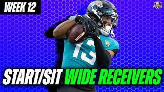 2022 Fantasy Football - MUST Start or Sit Week 12 Wide Receivers -  Every Match Up