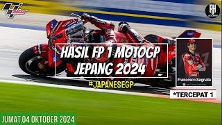 Hasil Motogp Hari iniHasil Latihan Bebas 1 Motogp Jepang 2024FP1 Gp Jepang 2024Jadwal Motogp 2024