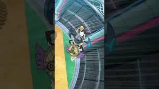 Mega Lucario Unleash His Aura  Lucarios Determination  Ash Vs Leon #shorts #ashvsleon #pokemon