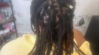 One Year Without Loc Maintance 720 #microlocs #traditionallocs