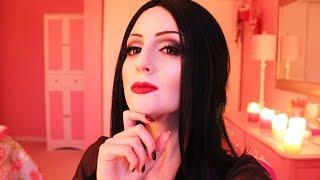 Morticia Addams does your makeup ASMR role-play & soft spoken