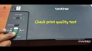 Brother DCP-T220420W  Test printnozzole and photocopy