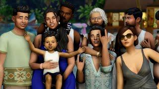 Finally creating a family tree for my biggest Sims family 