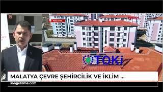 MALATYA Çevre Şehircilik ve İklim Değişikliği Bakanı Kurum Bakırcılar Çarşısı inşaat alanında...