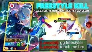 LING M-WORLD SKIN FREESTYLE KILL IS HARD TO COUNTER  LING FASTHAND GAMEPLAY  MLBB LING 515 SKIN
