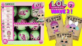 LOL Surprise Dolls SERIES 2 WAVE 2 FULL CASE The Hunt For Luxe Sugar Queen Pranksta