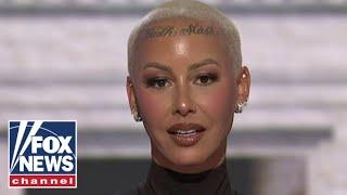 Model Amber Rose The left told me to hate Trump