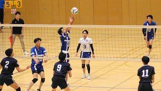 中央大学vs東海大学 第3セット 東日本インカレ2023 大学男子バレーボール 準決勝 #ハイキュー  柿崎晃 イタリア留学・遠征 #舛本颯真 川野史童 當麻理人 Japan volleyball