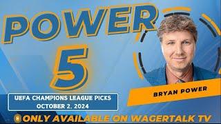 UEFA Champions League Picks and Predictions Today  Champions League Bets  Power 5 for 10224