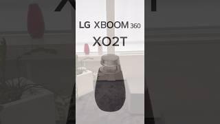 LG Audio  Unboxing Speaker Xboom 360 XO2T  Showroom Milan  ASMR