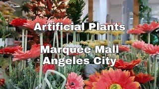 Artifial plants and flowers at Marquee mall Angeles City. #artifialplants #fakeplants #margueemall
