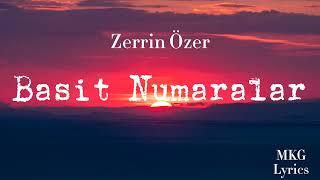 Zerrin Özer - Basit Numaralar Lyrics