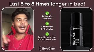 Bold Care Extend Spray Testimonial 2