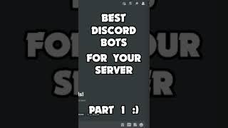 Best Discord Bots for Your Server Part 1