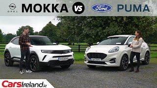 Opel Mokka Vs Ford Puma  Two funky compact SUVs go head to head