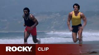 Rocky Balboa Trains with Apollo Creed  ROCKY III
