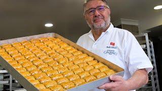 The Best And Most Famous Chef Of Turkish Baklava The Best Baklava In The World