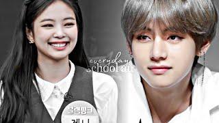 taennie » everyday ⌠fmv school au⌡  blackbangtan