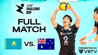 KAZ  vs. AUS  - AVC Challenge Cup 2024  Quarter Final - presented by VBTV