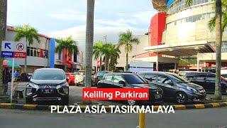 Jalan menuju tempat parkir di Asia Plaza Tasikmalaya